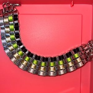 Neon and Neutral Bracelet